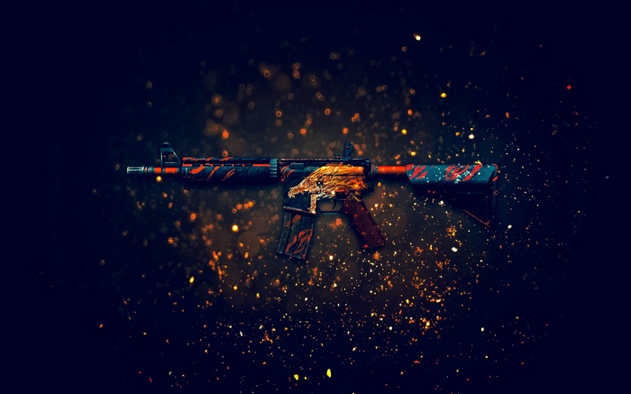 M4A4 skin from Counter-Strike: Global Offensive
