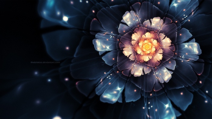 abstract, DeviantArt, lotus flowers, digital art, fractal flowers, fractal, flowers