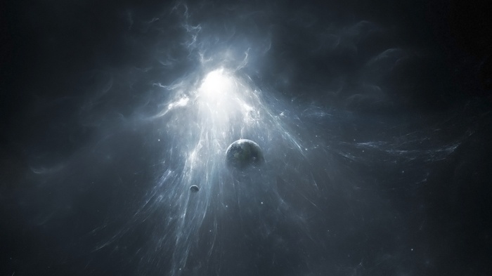 Planets and nebulae in deep space