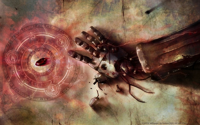 Full Metal Alchemist: Mechanical Arm and Alchemy Circle