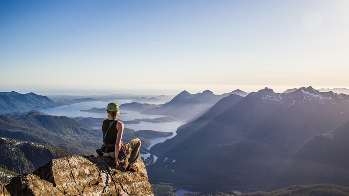 Mountain Rock Climbing