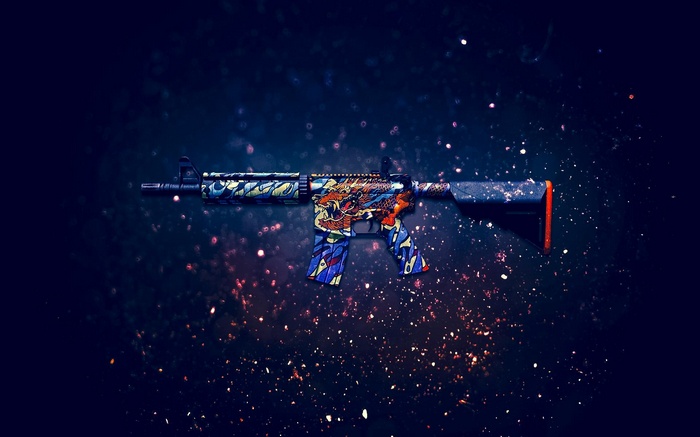 M4A4 skin from Counter-Strike: Global Offensive