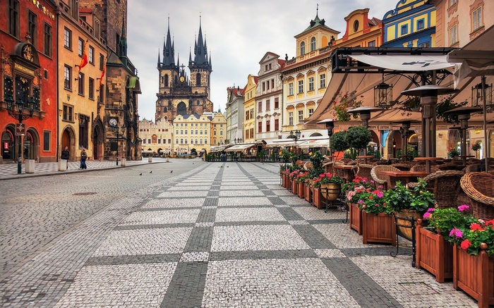 Prague Town Square