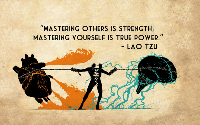Lao Tzu quote about mastering yourself