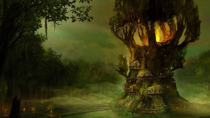 Gothic 4 Arcania Fantasy Tree Village