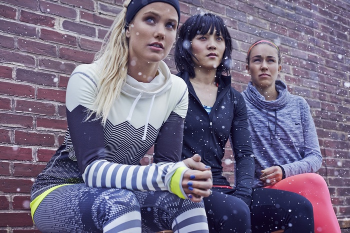 Cai Xuetong, Silje Norendal, and Sarah Hendrickson in Snow