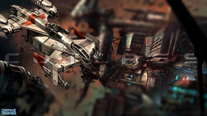 Drake Cutlass Spaceship in Star Citizen