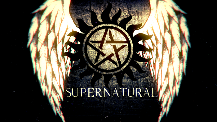 Supernatural Angel Wings and Symbol