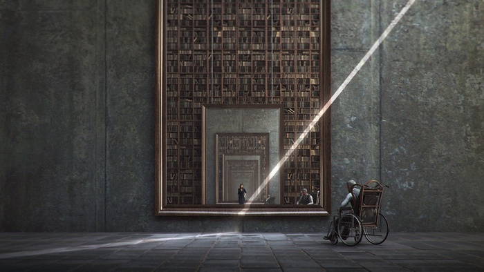 Jie Ma's recursion in a library of mirrors