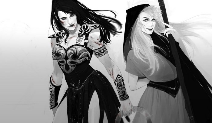 Xena: Warrior Princess, fantasy art, artwork