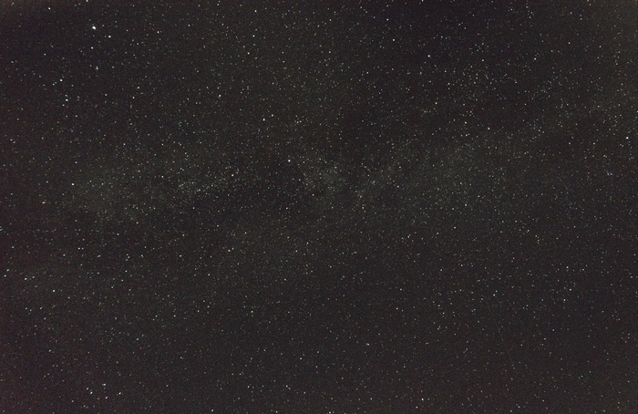 A dark sky filled with countless stars