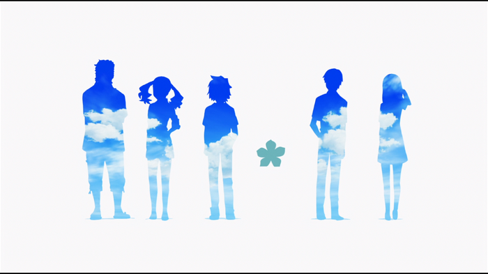 Anohana: The Flower We Saw That Day silhouettes