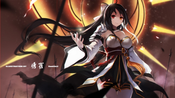 Ara Haan from Elsword illustration by swd3e2