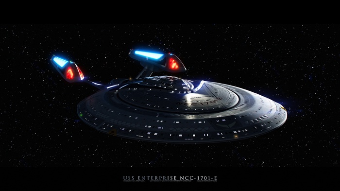USS Enterprise NCC-1701-E in space