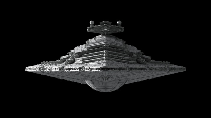 Star Wars Imperial Star Destroyer spaceship