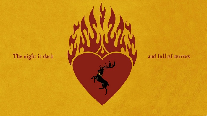 Game of Thrones Stag in Flames