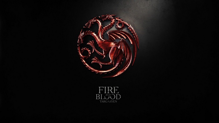 House Targaryen Fire and Blood Logo