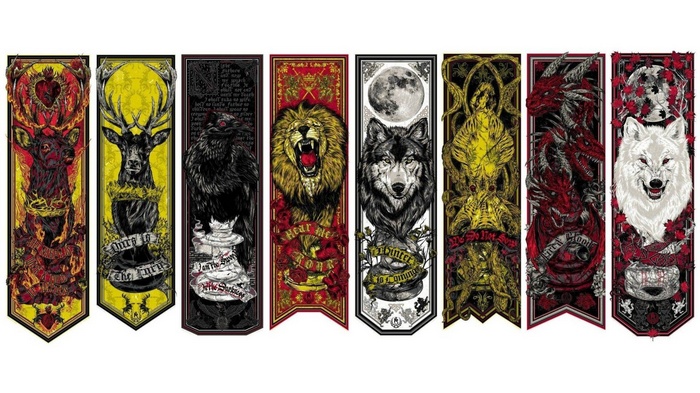 Game of Thrones House Sigils Banners