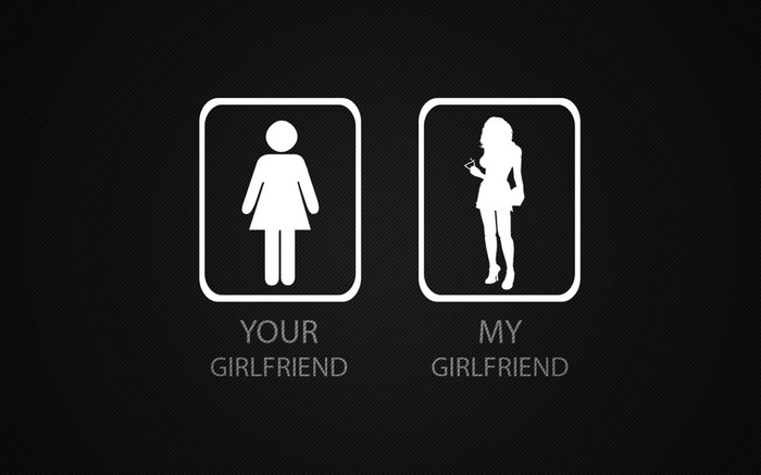 Your Girlfriend vs. My Girlfriend Humor