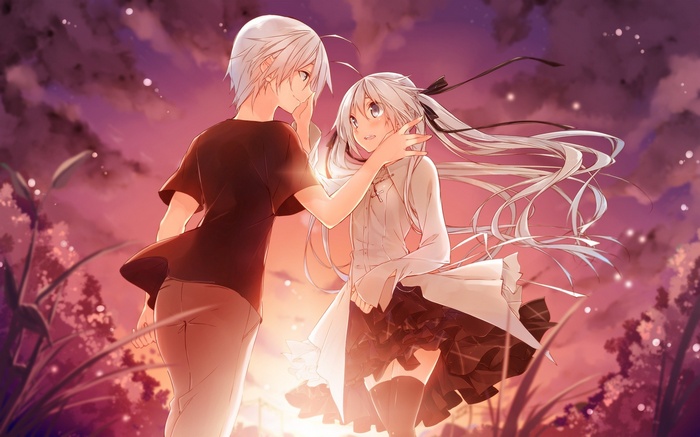 Sora and Haruka from Yosuga no Sora