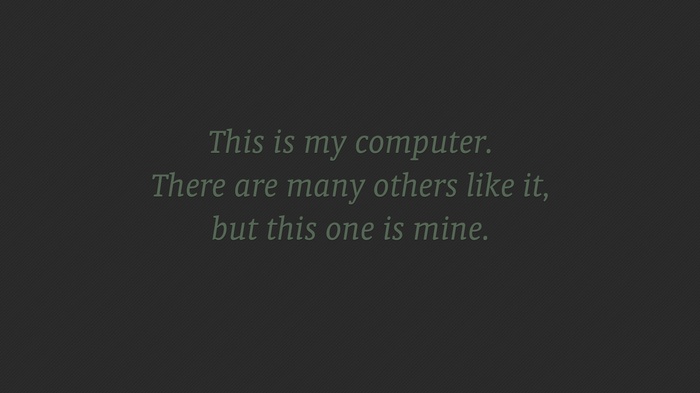 This is my computer quote