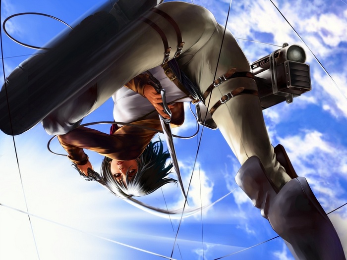 Mikasa Ackerman in Attack on Titan