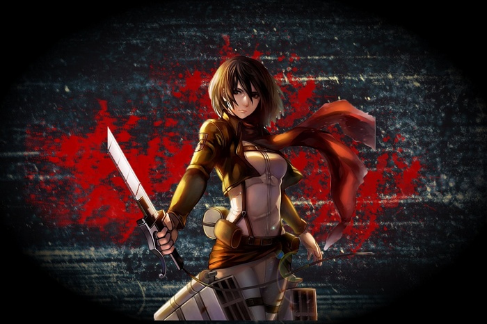 Mikasa Ackerman from Attack on Titan