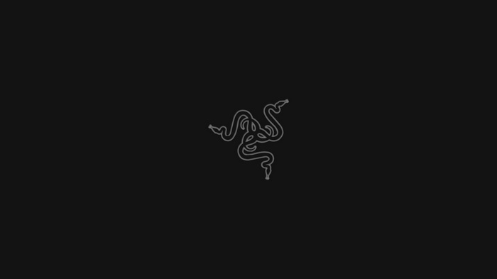 Razer logo on a dark background