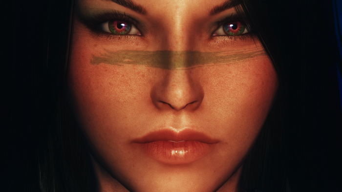 The Elder Scrolls V: Skyrim Woman Close-up