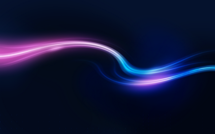Abstract blue and pink light streaks