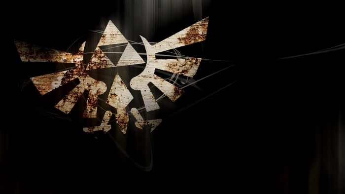 The Legend of Zelda Hylian Crest Grunge