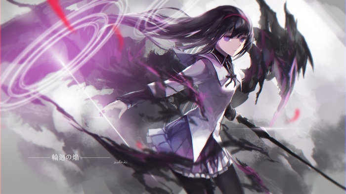 Akemi Homura from Mahou Shoujo Madoka Magica