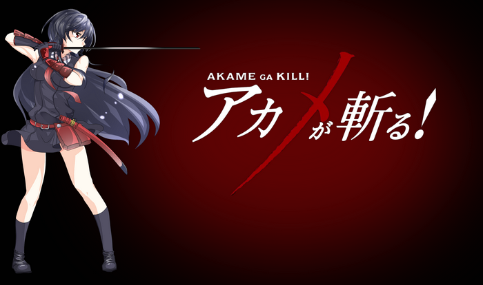 Akame ga Kill! Anime Title Card