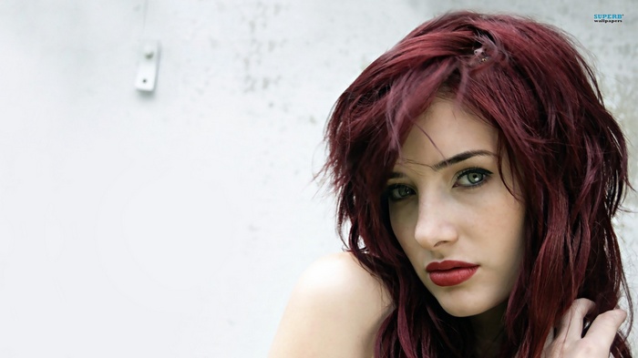 Susan Coffey with red hair