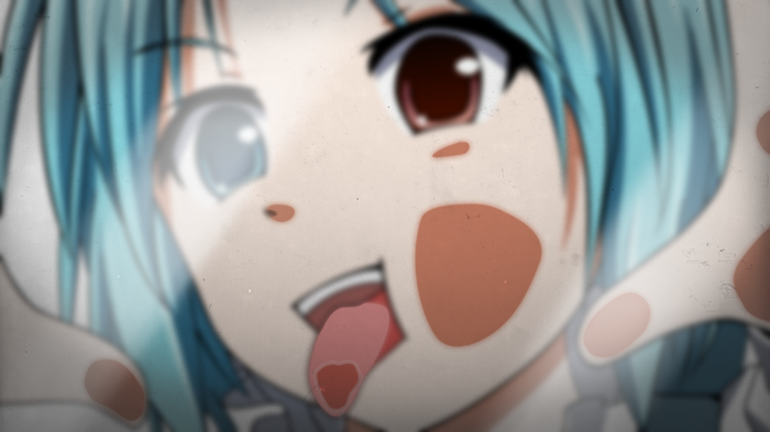 Tatara Kogasa from Touhou with heterochromia