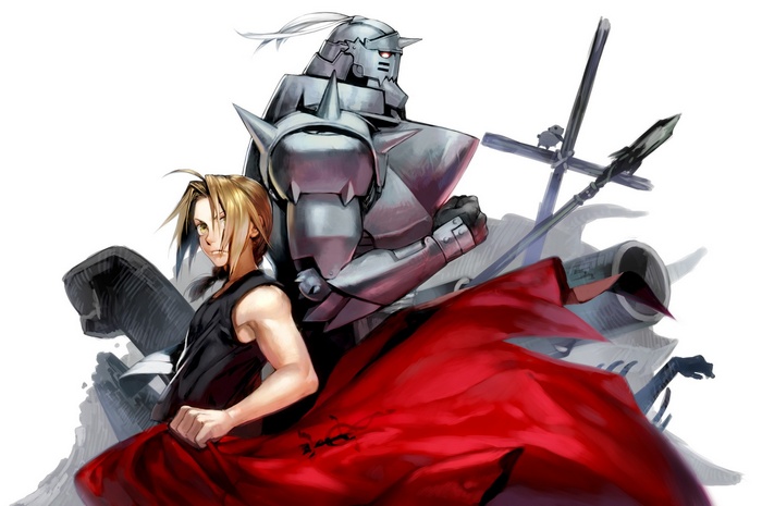 Full Metal Alchemist: Edward and Alphonse Elric