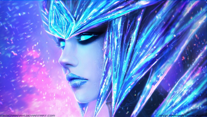 Shyvana Fantasy Art by MagicnaAnavi