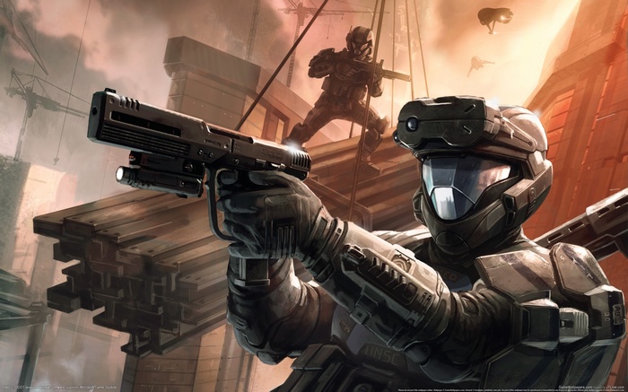 Halo 3: ODST, video games, ODST, Halo