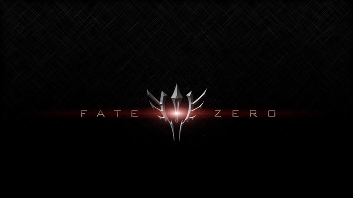 Fate Zero logo with red glow