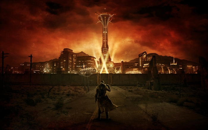 Fallout: New Vegas, video games, apocalyptic, Fallout, digital art