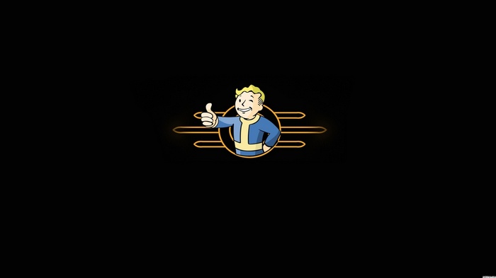 Fallout Vault Boy Thumbs Up Logo