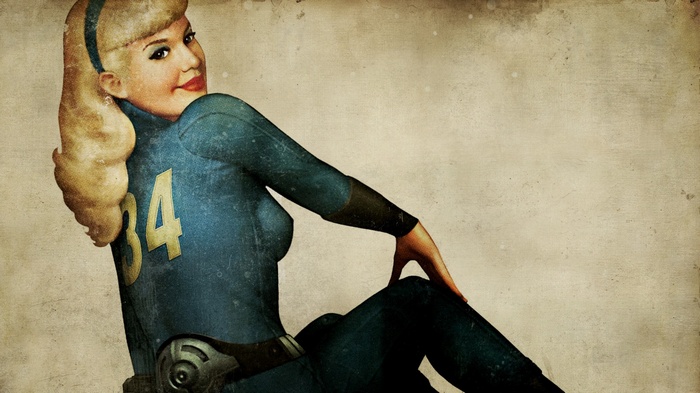 Fallout Vault Girl Pinup