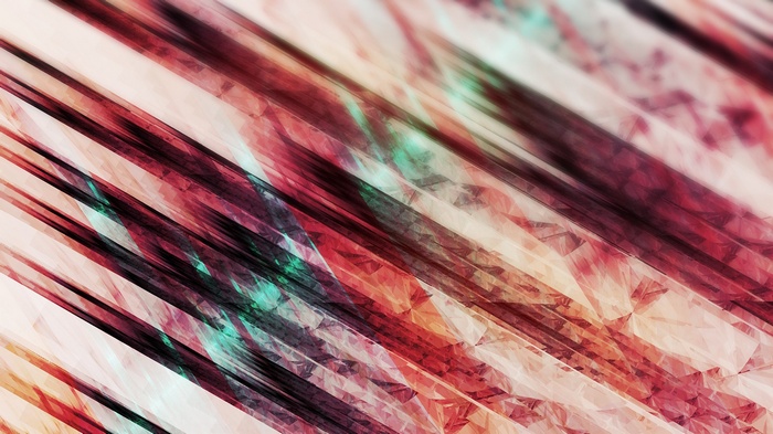Abstract diagonal stripes with red and teal colors