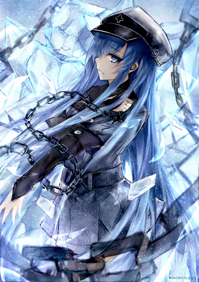 Esdeath, ice, Akame ga Kill!
