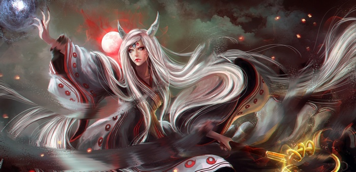 Kaguya Otsutsuki from Naruto Shippuden