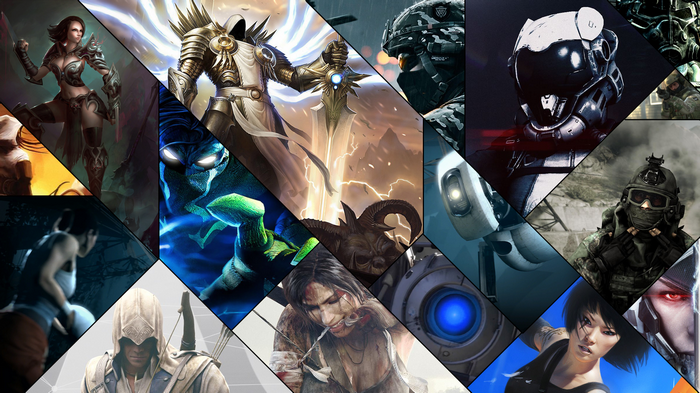 Video Game Characters Montage