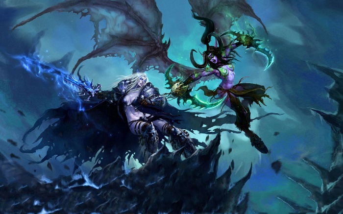 RPG, Arthas, Illidan Stormrage, genderswap, World of Warcraft, World of ...