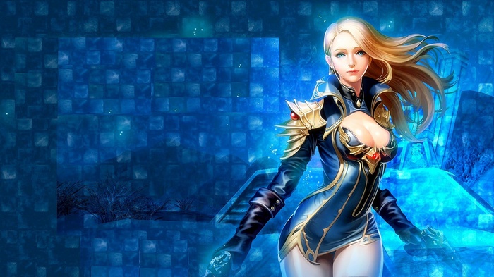 Cabal MMORPG CGI Female Warrior