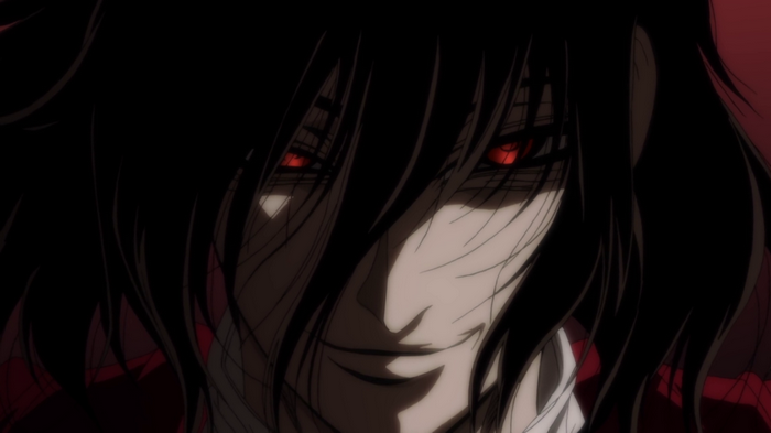 anime, vampires, Hellsing, Alucard