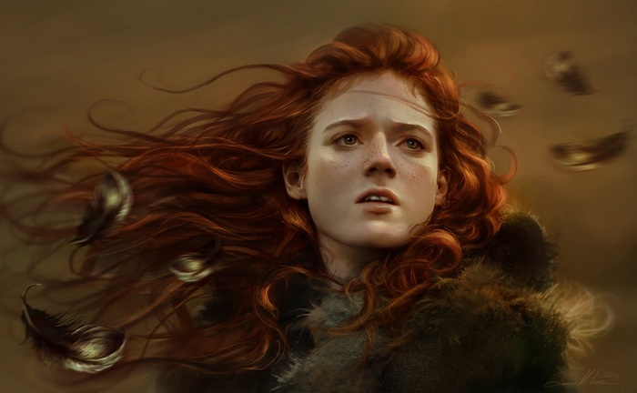 Rose Leslie as Ygritte in Game of Thrones